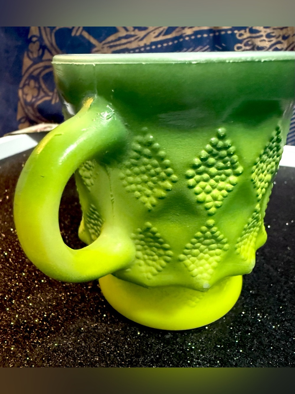 Vintage Anchor Hocking Fire King Kimberly Mug
